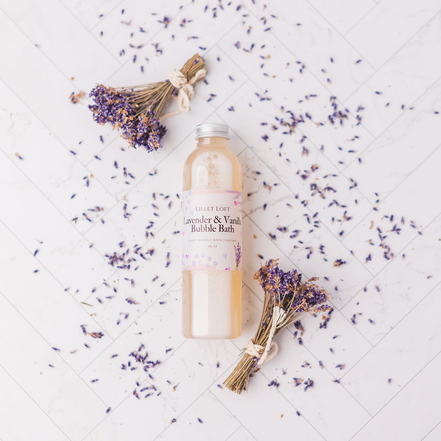 Lavender Vanilla Unwind Bubble Bath