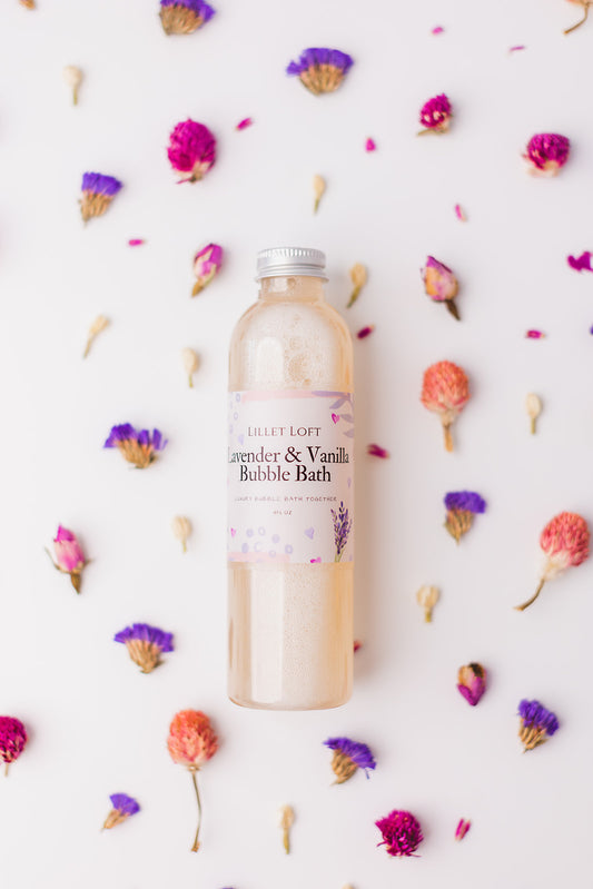 Lavender Vanilla Unwind Bubble Bath
